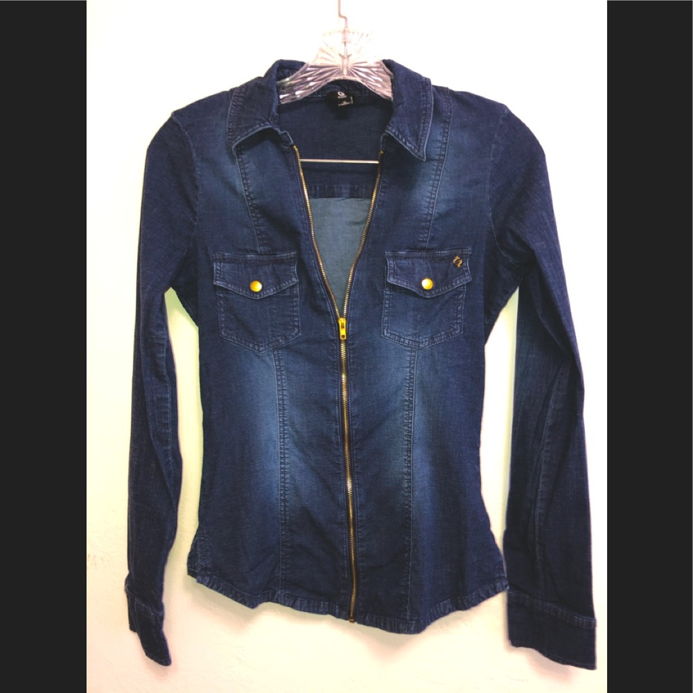 Guess denim top